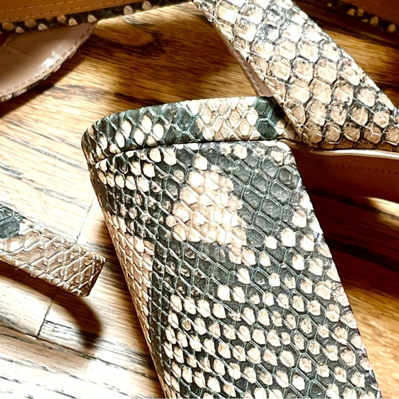Steven By Steve Madden Snake Print Heels - Picture 2 of 8